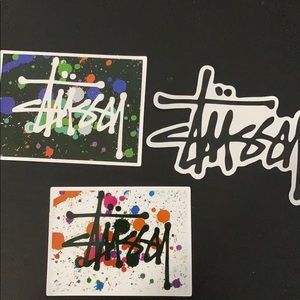 STUSSY stickers